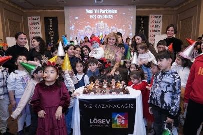 LÖSEV’den çocuklara yılbaşı partisi
