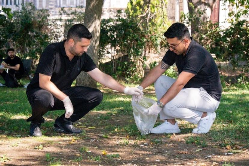 Pes doğrusu! Caddebostan sahilinde 4 bin 450 adet sigara izmariti toplandı